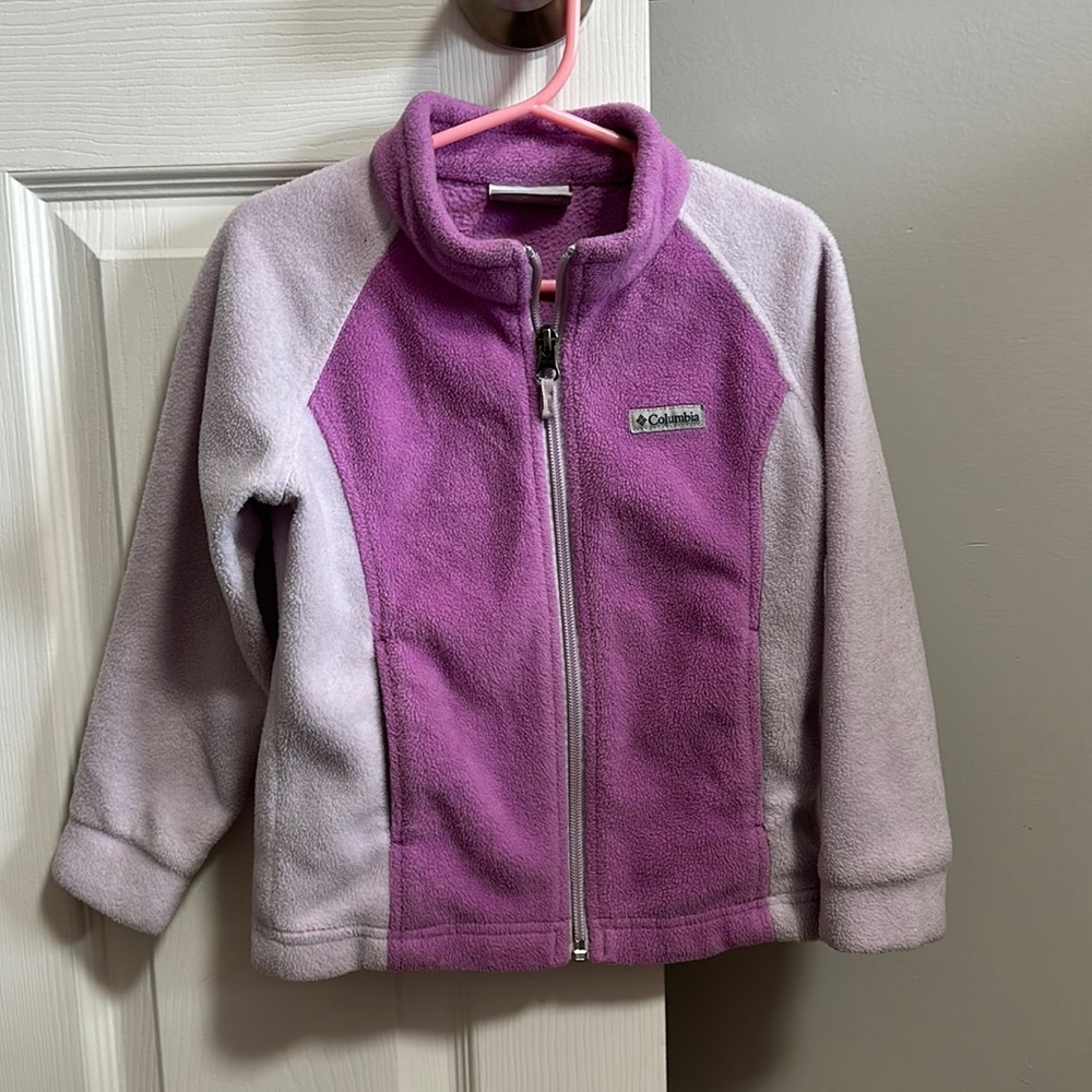 Toddler girls Columbia fleece jacket